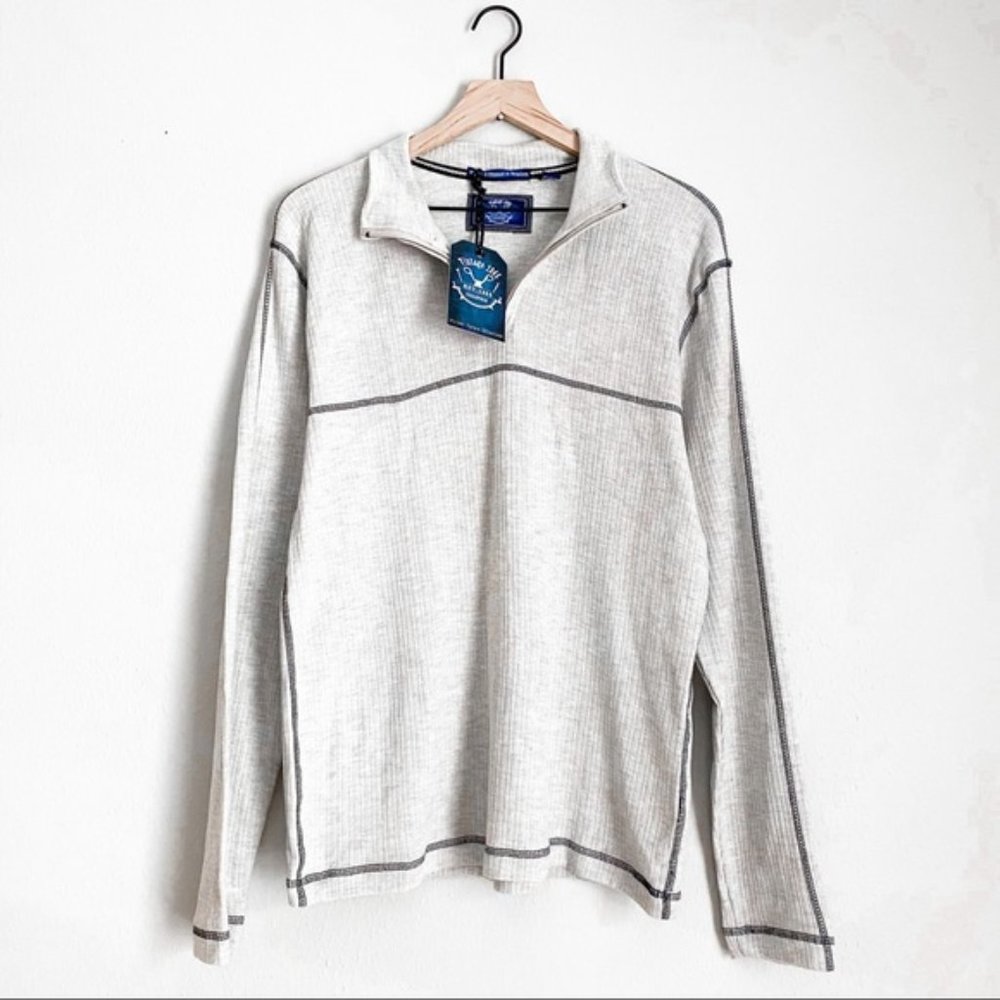 NWT Nordstrom Men’s Zip Pullover Sweater